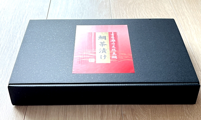 天然真鯛の鯛茶漬け
