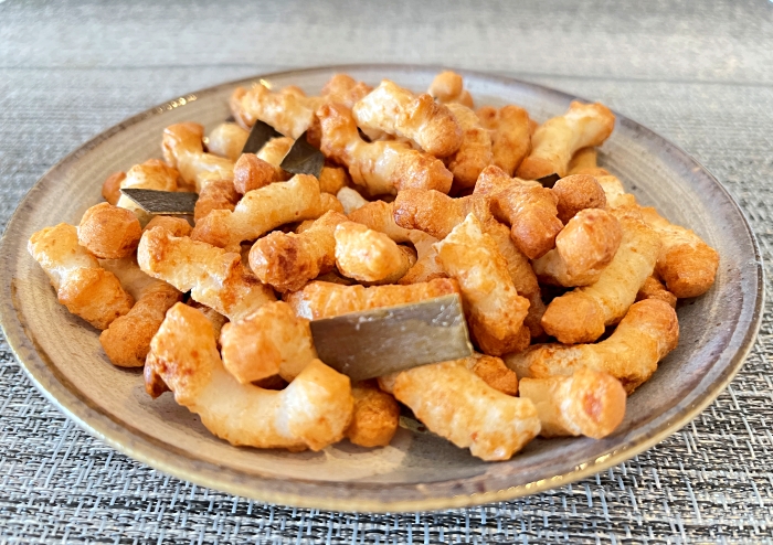 新潟・加藤製菓のレビュー(翁あられ)