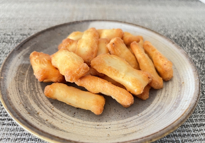 新潟・加藤製菓のレビュー(マヨおかき)