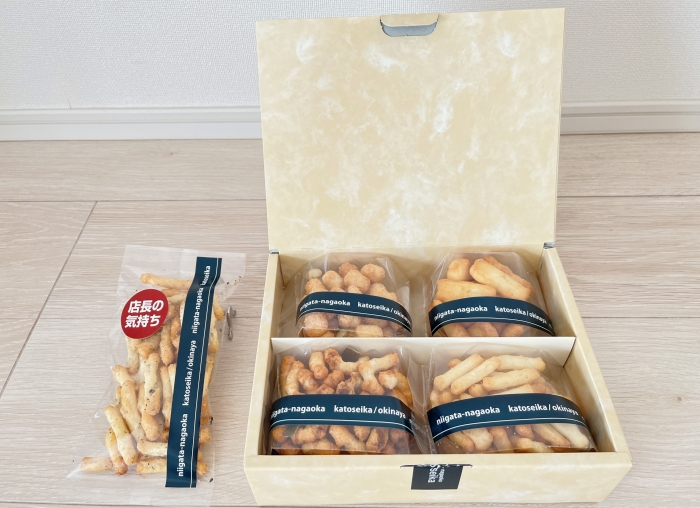 新潟・加藤製菓のおかきレビュー